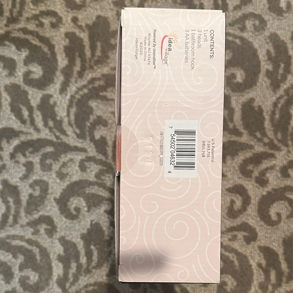 Finishing Touch Flawless Cleanse Spa Brush - Pink  unopened box - Picture 5 of 7
